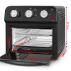 Pizza Oven & Bread Machine, French Double-Door Air Fryer with 12.5 Quart Capacity, 1500W Power, 360Â° Air Circulation, 4 Cooking Modes
