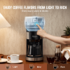 Coffee machine with grinding function