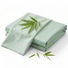 Luxuriously Soft 100% Viscose Derived from Bamboo 4-Piece sheet Set , Oeko-TEX Certified, California King - Seaglass