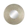 D31.3x2" Round Mirror, Wall Mounted Mirror Home Decor for Bathroom Living Room