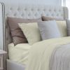 Luxuriously Soft 100% Viscose Derived from Bamboo 4-Piece Sheet Set , Oeko-TEX Certified, Queen - CrÃ¨me