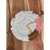 MacramÃ© Drink Coasters; (7inch)