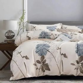2pieces Comforter Set Twin Comforterx1 Pillowcasex1 Extremely Diverse Styles (Option: Elegant Floral)